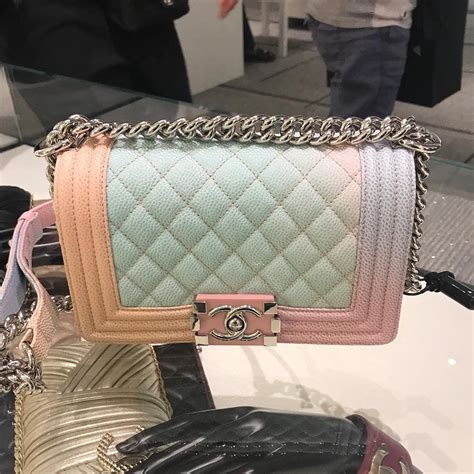 chanel rainbow le boy bag|chanel boyfriend bag small.